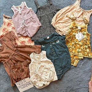 Lot of name brand girl clothes 18-24m